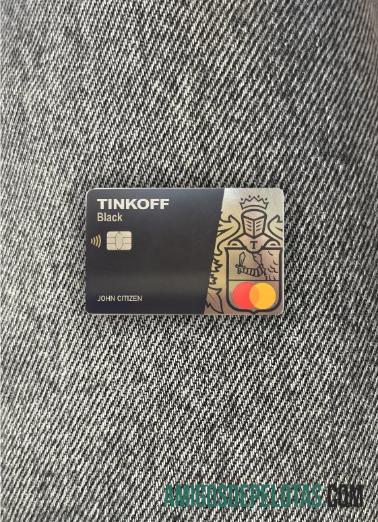 Rússia Tinkoff Bank Mastercard Photolook Front amostra